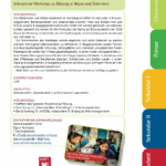 schulworkshops information